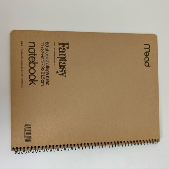 Vintage Mead Folder And Notebook Set 1985 Little Contessa Carousel White Horse - Picture 8 of 14